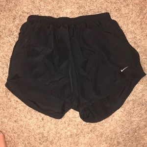 dri fit black nike shorts